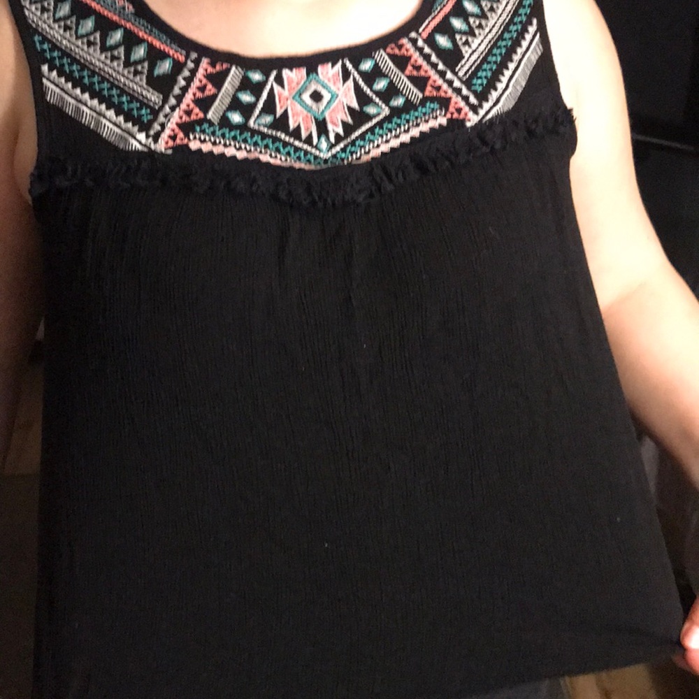 Xhilaration L tank top black